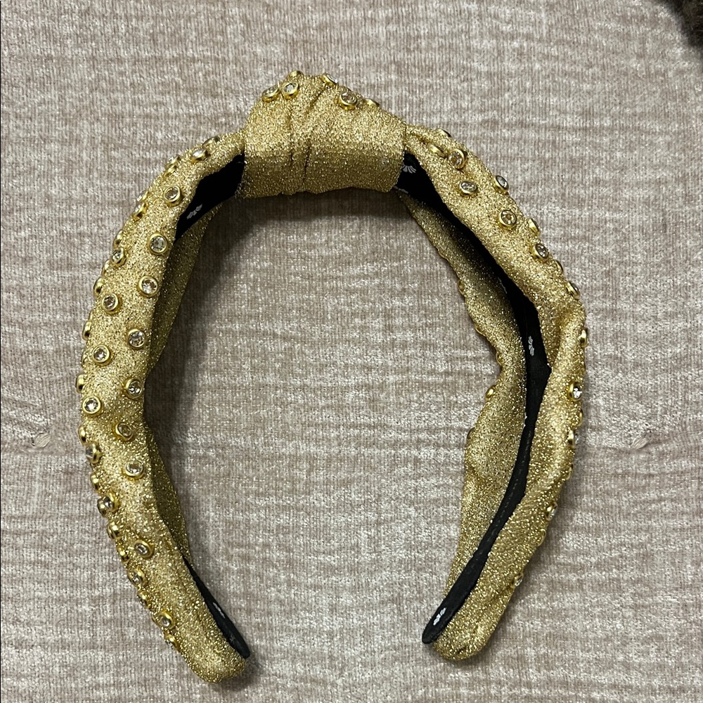 Jcrew Gold Studded Headband